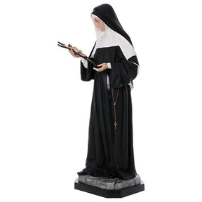 Imaculada Conceição de Murillo 155 cm fibra de vidro pintada olhos de vidro