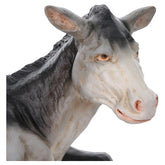 Imagem burro para presépio EXTERIOR fibra de vidro h 165 cm