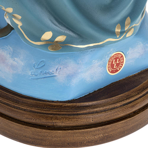 Imagem Imaculada Conceição 60 cm Landi fibra vidro olhos cristal DE EXTERIOR