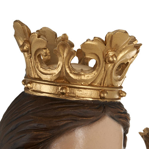 Imagem Maria Reina com Menino 80 cm fibra de vidro