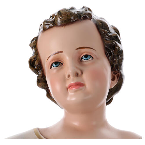 Imagem Menino Jesus presépio fibra de vidro EXTERIOR h 165 cm