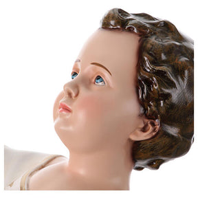 Imagem Menino Jesus presépio fibra de vidro EXTERIOR h 165 cm