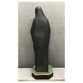 Imagem Nossa Senhora das Dores 110 cm detalhes dourados fibra de vidro pintada