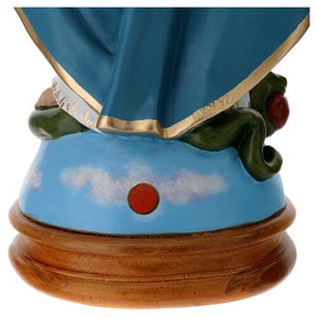 Imagem Nossa Senhora das Graças 70 cm Lando Landi fibra de vidro olhos cristal