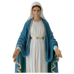 Imagem Nossa Senhora das Graças 70 cm Lando Landi fibra de vidro olhos cristal