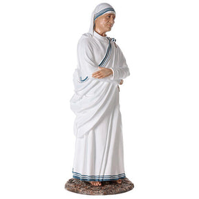Imagem Santa Madre Teresa de Calcutá em Fibra de Vidro 110 cm