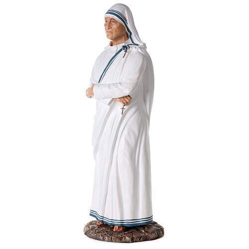 Imagem Santa Madre Teresa de Calcutá em Fibra de Vidro 110 cm