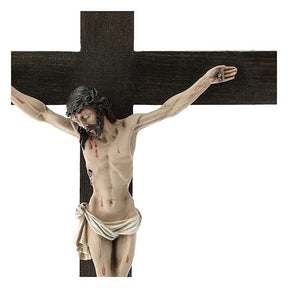 Imagem Santa Rita Fibra de Vidro Pintada 130 cm