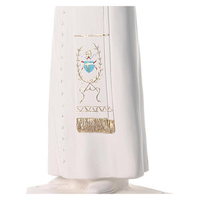 Imagem São João Paulo II Fibra de Vidro Detalhes Pintados 90 cm