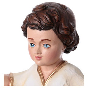 Menino Jesus 50 cm fibra de vidro pintada