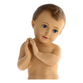 Menino Jesus de Belém 50 cm olhos cristal Landi DE EXTERIOR