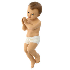 Menino Jesus de Belém 50 cm olhos cristal Landi DE EXTERIOR