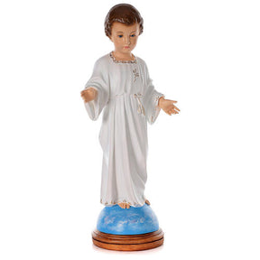 Menino Jesus de pé S. Infância 55 cm Landi olhos cristal DE EXTERIOR