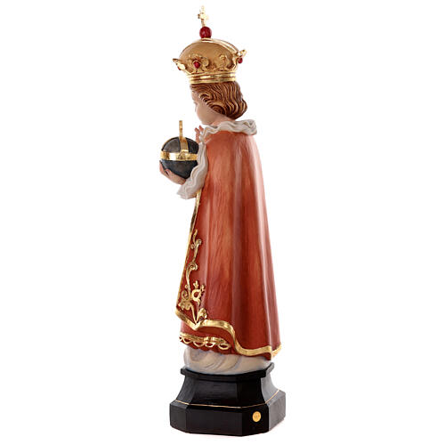 Menino Jesus de Praga fibra de vidro 60x20x20 cm