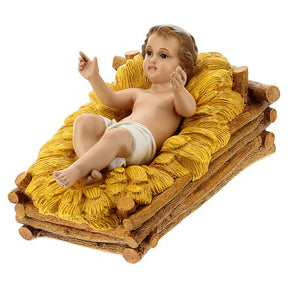 Natividade 3 figuras fibra de vidro pintada para presépio Lando Landi altura média 100 cm; exterior