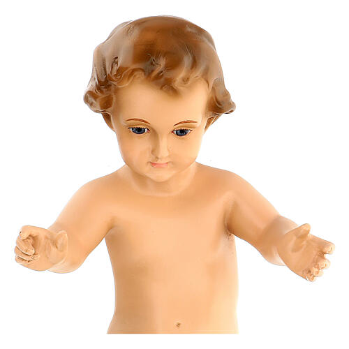 Natividade 3 figuras fibra de vidro pintada para presépio Lando Landi altura média 100 cm; exterior