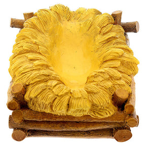 Natividade 3 figuras fibra de vidro pintada para presépio Lando Landi altura média 100 cm; exterior