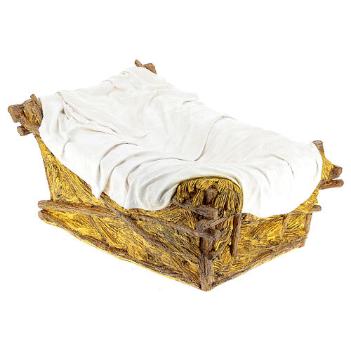 Natividade 3 figuras fibra de vidro pintada para presépio Lando Landi altura média 160 cm; exterior