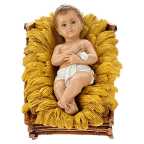 Natividade 3 figuras fibra de vidro pintada para presépio Lando Landi altura média 65 cm; exterior