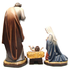 Natividade 60 cm fibra vidro corada Val Gardena