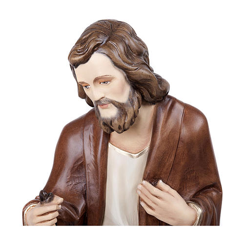 Natividade 80 cm fibra de vidro PARA EXTERIOR