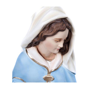 Natividade 80 cm fibra de vidro PARA EXTERIOR