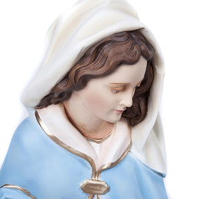 Natividade 80 cm fibra de vidro