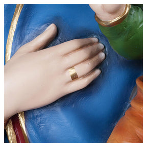 Nossa Senhora da Consolação 130 cm fibra de vidro PARA EXTERIOR