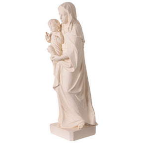 Nossa Senhora da Esperança branca Val Gardena fibra de vidro 60 cm