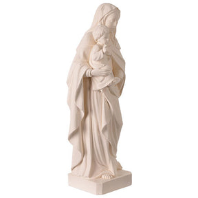 Nossa Senhora da Esperança branca Val Gardena fibra de vidro 60 cm