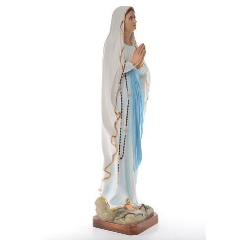 Nossa Senhora de Lourdes 100 cm fibra vidro pintada