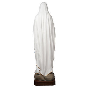 Nossa Senhora de Lourdes 160 cm fibra de vidro PARA EXTERIOR