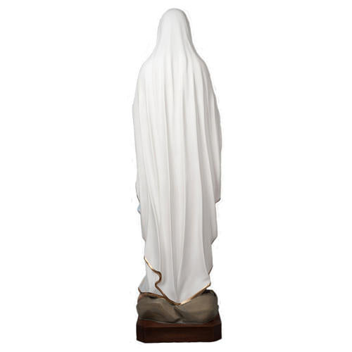 Nossa Senhora de Lourdes 160 cm fibra de vidro PARA EXTERIOR