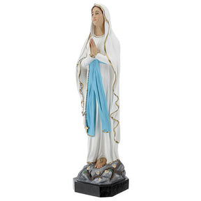 Nossa Senhora de Lourdes 75 cm fibra de vidro pintada