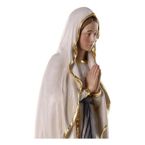 Nossa Senhora de Lourdes 80x25x25 cm fibra de vidro