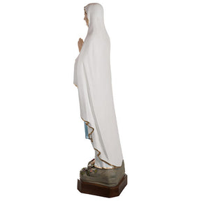 Nossa Senhora de Lourdes fibra de vidro 130 cm PARA EXTERIOR