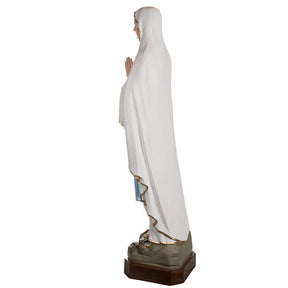 Nossa Senhora de Lourdes fibra de vidro 130 cm