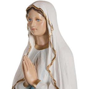 Nossa Senhora de Lourdes fibra de vidro 130 cm