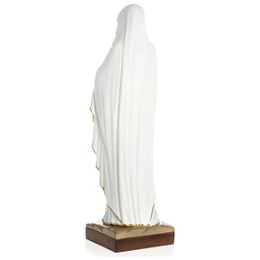 Nossa Senhora de Lourdes fibra vidro 60 cm PARA EXTERIOR