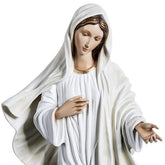 Nossa Senhora de Medjugorje 130 cm fibra de vidro