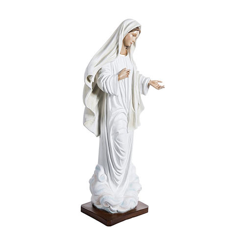 Nossa Senhora de Medjugorje 170 cm fibra de vidro PARA EXTERIOR