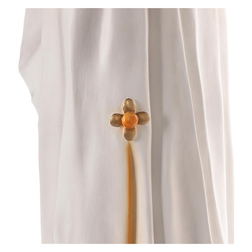 Nossa Senhora de Medjugorje 170 cm fibra de vidro pintada olhos de vidro