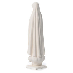 Nossa Senhora Fátima 60 cm fibra vidro natural