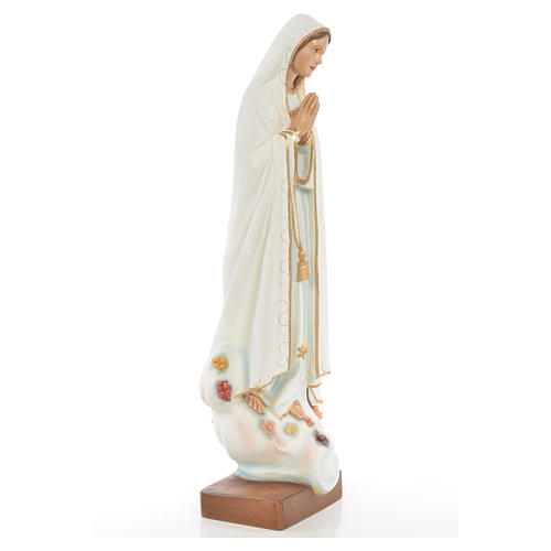 Nossa Senhora Fátima 60 cm fibra vidro pintada