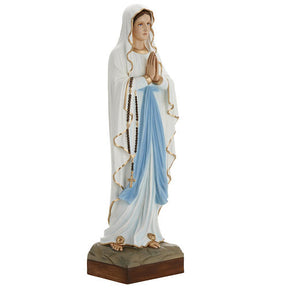 Nossa Senhora Lourdes 85 cm fibra de vidro