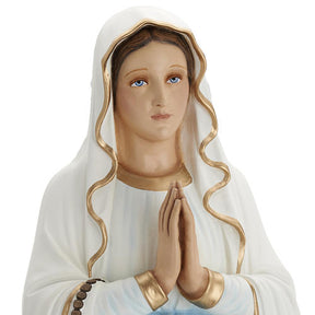 Nossa Senhora Lourdes 85 cm fibra de vidro