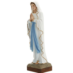 Nossa Senhora Lourdes 85 cm fibra de vidro