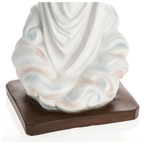 Nossa Senhora Medjugorje fibra vidro 60 cm acabado especial