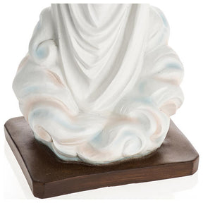 Nossa Senhora Medjugorje fibra vidro 60 cm PARA EXTERIOR acabado especial