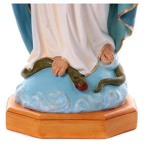 Nossa Senhora Milagrosa 150 cm fibra de vidro Landi DE EXTERIOR